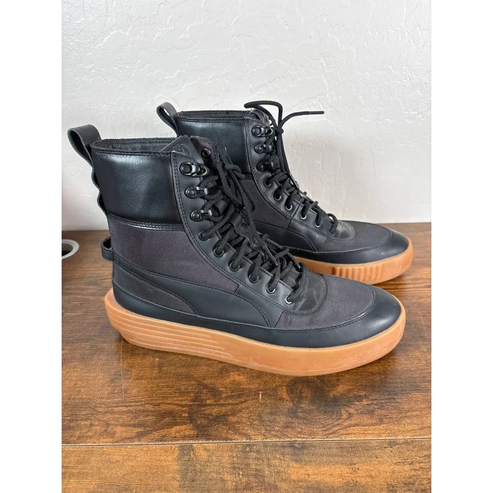 Puma x XO Parallel Tactical Issue No 1 Black Gum Boots 367177-01 Mens 9